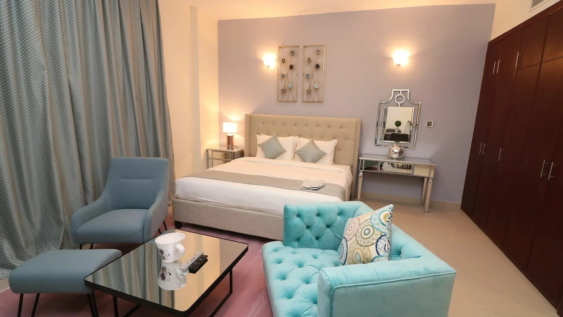 Sports City Large Studio Cricket Tower Dubai Apartment